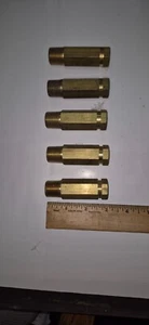 1/2 female to 3/4 male brass hex adaptor - Picture 1 of 4