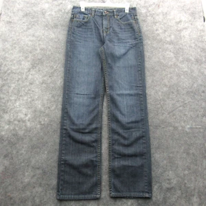 Buffalo David Bitton boys Jeans 18 29x32 Blue Denim Straight Leg Cotton Stretch - Picture 1 of 11