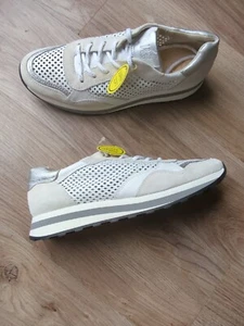 Paul Green Cascade Perforated Breathable Trainer Sneaker Womens 10 White Ice - Picture 1 of 17