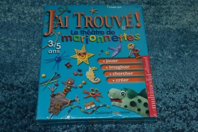 Jai Trouve! La Theatre de Marionettes~Mac / PC~French~SEALED/NEW~FAST SHIPPING! - Image 1 of 2