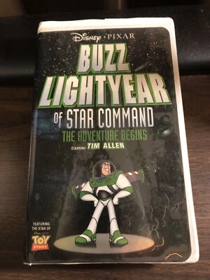 Disney’s Buzz Lightyear of Star Command: The Adventure Begins VHS, 2000 - Image 1 of 3