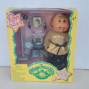 CABBAGE PATCH KIDS POP STAR COLLECTION Gold Black Outfit Mini Doll 7.5 in Jan 26 - Picture 1 of 4