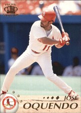 1995  Pacific St. Louis Cardinals Baseball Card #411 Jose Oquendo