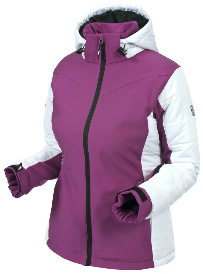 TRESPASS WOMEN'S PADSTOW SKI SNOWBOARD WATERPROOF BREATHABLE SOFTSHELL JACKET - Image 1 of 1