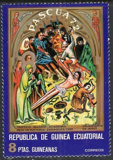Guinea Ecuatorial #Mi49 MNH 1972 Crucifixión [72-37 YT18D] Foto 1 de 1