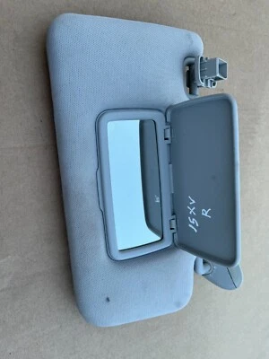 2013-2015 SUBARU XV CROSSTREK 2.0L FRONT RIGHT PASSANGER SUN VISOR OEM - Image 1 of 4