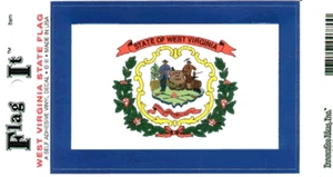 Calcomanía de bandera estatal de Virginia Occidental - Imagen 1 de 1