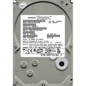 Hitachi 750GB 7200RPM, SATA 0A36001 - Picture 1 of 1