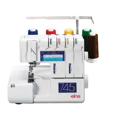 Elna eXtend 745 Overlock Serger Machine & Bonus - Image 1 of 4