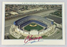 Vintage Chicago White Sox New Comiskey Park Opening Day 1991 Postcard