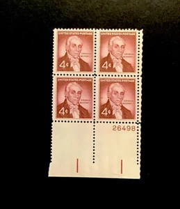 US 4 cent Doctor Ephraim McDowell 1959, Scott# 1138, block of 4, MNH/OG/VFXF. - Picture 1 of 1