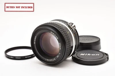 [Casi COMO NUEVO] Nikon Ai-s Nikkor 50mm f/1.4 MF Standrad Lens F Mount de... - Imagen 1 de 4