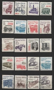 Transport small lot of used and mint stamps US United States - Picture 1 of 1