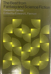 1967 HC BOOK w/DJ "THE BEST FROM FANTASY & SCIENCE FICTION" 16th Series Ferman - Bild 1 von 3