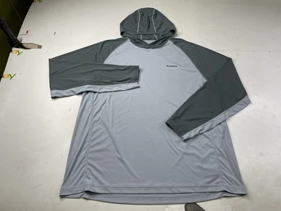 Simms BugStopper Solarflex Hoody UPF 50+ Fishing Pullover Mens XL Two Tone - Image 1 of 4