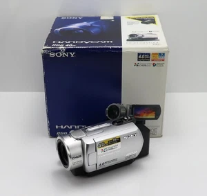 SONY HANDYCAM DCR-SR190E CAMCORDER BOXED 40GB HARD DISC DRIVE VIDEO CAMERA - Picture 1 of 4