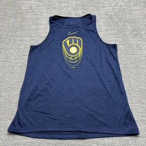 Milwaukee Brewers Shirt Tank Top Herren Large MLB Baseball Nike Dri-FIT Training - Bild 1 von 7