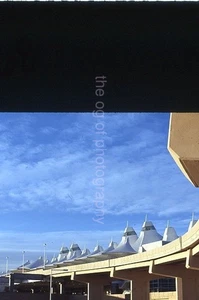 DENVER INTERNATIONAL AIRPORT Found 35mm SLIDE Photo ARCHITECTURE  57 LA 84 H - Picture 1 of 1