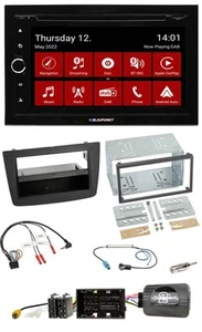 Blaupunkt Lenkrad DVD Bluetooth DAB 2DIN USB Autoradio für Alfa Mito 14-18 schwa - Bild 1 von 13