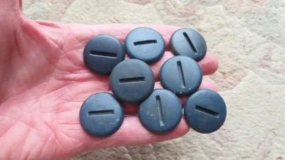 Volvo 740 760 940 Trim Clip Lote de 8 Azul Foto 1 de 4