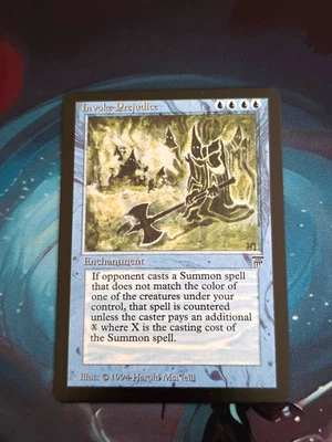 MTG EDH CEDH Invoke "P" Legends Blue Enchantment Please Read - Image 1 of 3