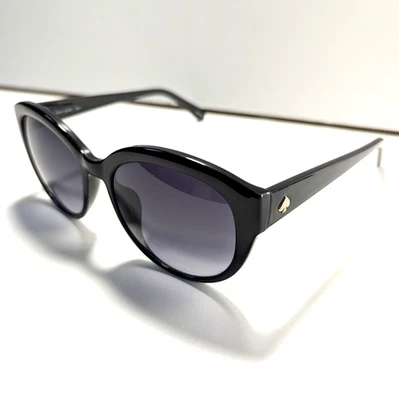 Gafas de sol para mujer Kate Spade Crystal/S 0807/90/negro/gris ovaladas sombreadas Foto 1 de 4