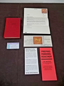 1994 VH1 Honors Awards Ticket Stub Book Ephemera Stevie Wonder Prince - Picture 1 of 8