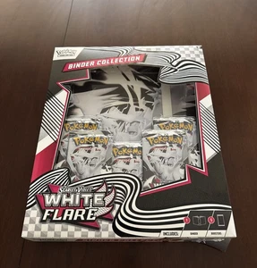 Pokemon Escarlata y Violeta Blanco Flare Binder Collection (SELLADO) - Imagen 1 de 3