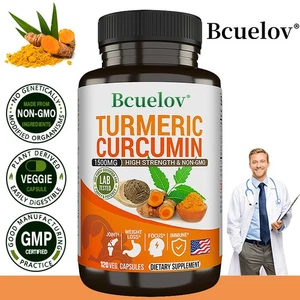 Capsule di Curcumina - Sollievo Artrite - Ringiovanimento Pelle e Capelli - Sistema Immunitario - Foto 1 di 11