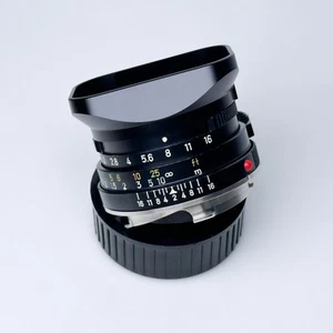 Square Metal CNC Aluminum Alloy Lens Hood For Minolta M-Rokkor 40mm f2 Lens Hood - Picture 1 of 5