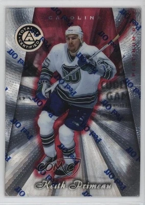 1997-98 Pinnacle Totally Certified Platinum Red /6199 Keith Primeau #57 - Image 1 of 2