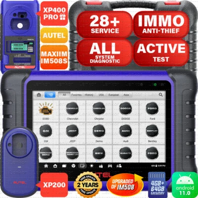2025 Autel IM508 XP400 PRO OBD2 Scanner Key Key Programmer as IM608 PRO - Image 1 of 4