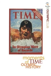 SYDNEY 2000 OLYMPIC GAMES TIME MAGAZINE COVER MARK SPITZ POSTCARD - Picture 1 of 2