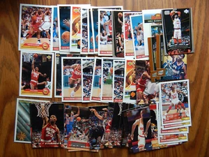 Houston Rockets NBA Mixed Team Lot Hakeem Olajuwon Otis Thorpe - Picture 1 of 3