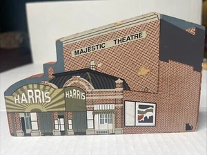Vintage Holzdekor Katzen Harris Theater Medien für darstellende Künste Findlay Ohio - Bild 1 von 9