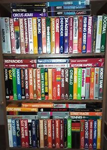 Pick & Choose Atari 2600 CIB boxed games lot
