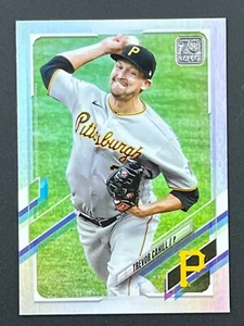 TREVOR CAHILL 2021 Topps Update Rainbow Foil Parallel US137 Pittsburgh Pirates - Picture 1 of 2