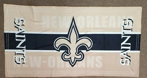 NFL New Orleans Saints Microfiber Towel Wrap 27" x 53" - Picture 1 of 5