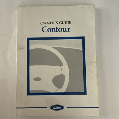 1998 年福特 Contour 车主指南汽车手册快速免运费美国 — 第 1/4 张图片