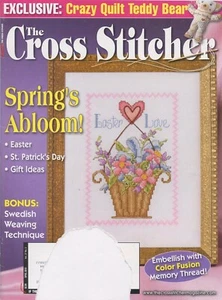 The Cross Stitcher Counted Cross Stitch April 2010 Magazine - Picture 1 of 3