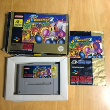 Super Nintendo / SNES - Boxed - Super Bomberman 2