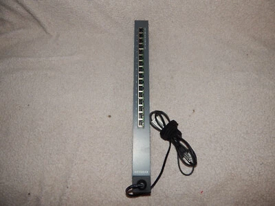 NETGEAR ProSafe Plus 16-Port Gigabit Ethernet Managed Switch GS116Ev2 W/ Adapter - Image 1 of 3