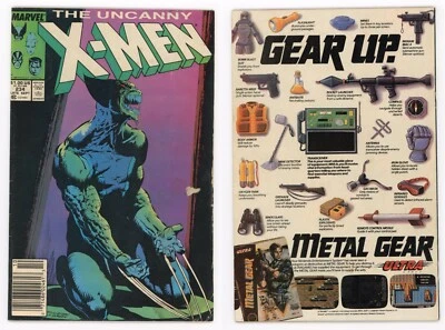 Uncanny X-Men #234 (VG 4.0) NEWSSTAND Madelyne Pryor Goblin Queen 1988 Marvel - Image 1 of 3