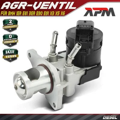 EGR Valve For BMW 1 Series E81 E82 E88 F20 3 Series E90-E93 F31 5 Series F10 6 Series 7 Series X1 X3 X5 - Image 1 of 4