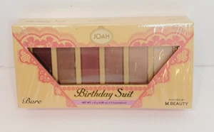 JOAH Eyeshadow Palette Birthday Suit - JESP03 Bare - Factory Sealed In Plastic - Picture 1 of 6