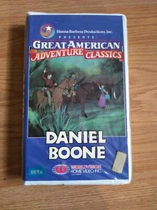 HANNA-BARBERA PRESENTS DANIEL BOONE - BETA TAPE not VHS - Animated Rare OOP - Picture 1 of 2