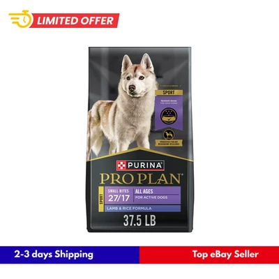 Purina Pro Plan All Ages Sport Small Bites 27/17 Lamb &Rice Formula Dry Dog 37.5 - Image 1 of 4