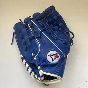Wilson A500 Toronto Blue Jays Leather Baseball Glove LHT 12" Blue Logo MLB - Bild 1 von 10