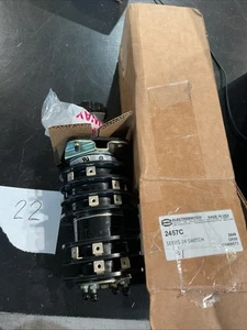 Interruptor giratorio ELECTROSWITCH serie 24 #2457C - Imagen 1 de 4