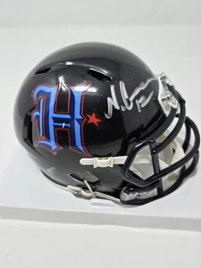 Nico Collins  Alt Mini Helmet  Autographed Texans Beckett Cert - Picture 1 of 9